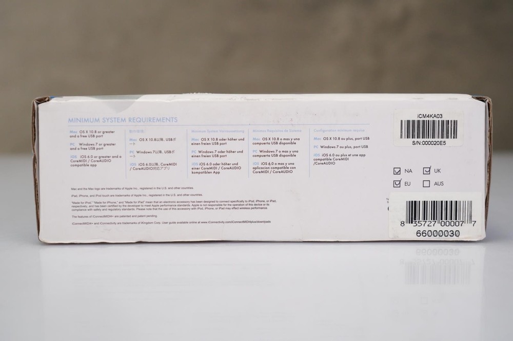 iConnectivity iConnectMIDI 4+ 4-Channel MIDI Interface #56883