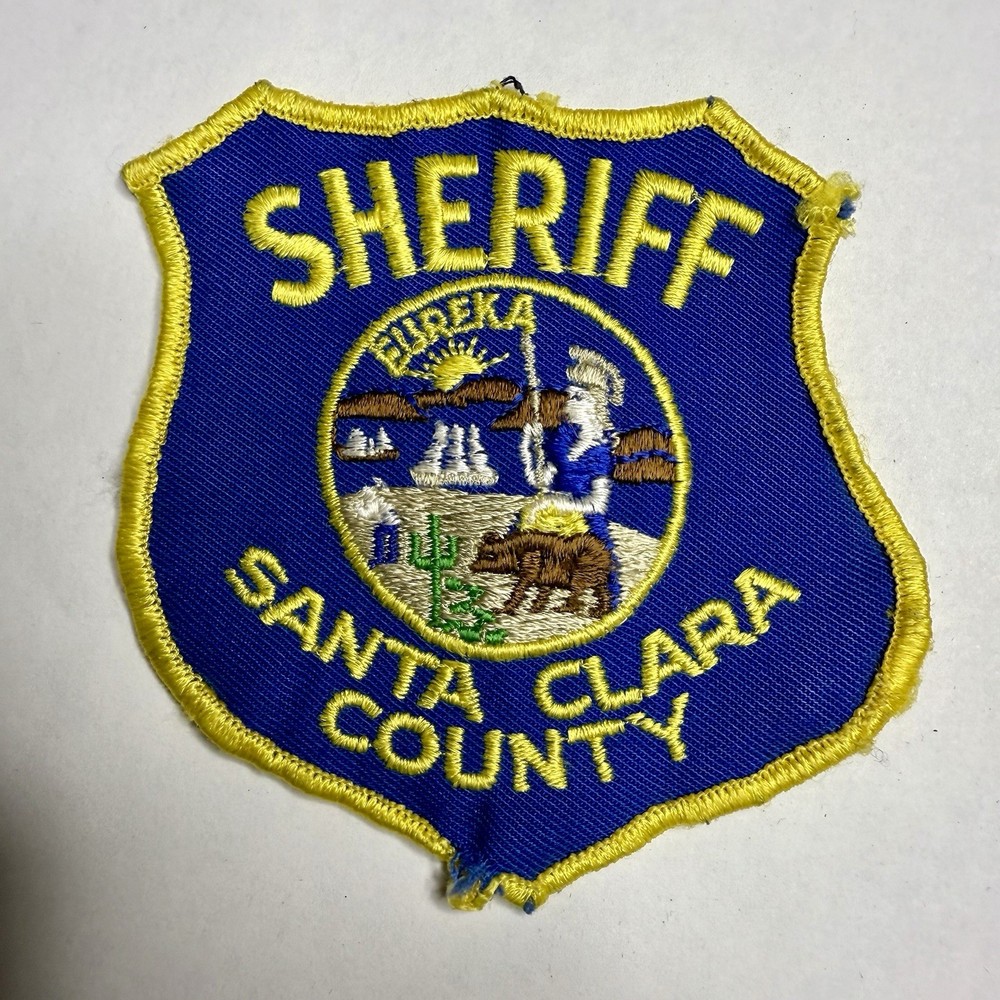 Vintage 1960s Santa Clara County Sheriff Patch