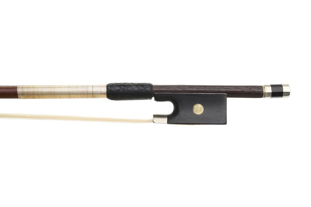 German Workshop Violin Bow Stamped Otto A. Hoyer