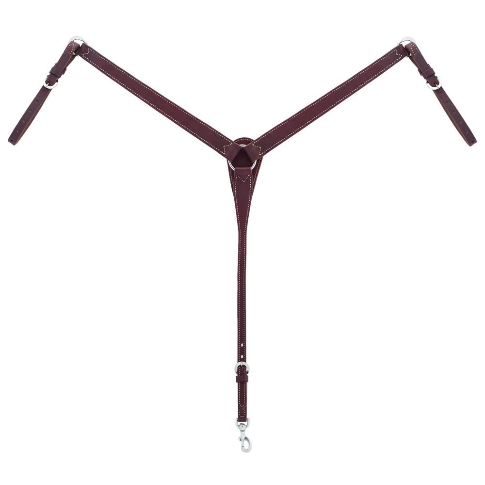 Weaver Leather Working Tack Breast Collar - Heavy Harness Leather Pulling Style