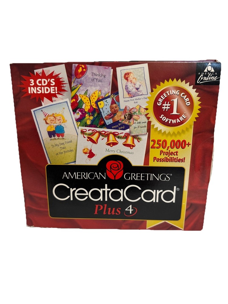 CreataCard 4 Plus PC-CD make print personalized anniversary comedy greeting card