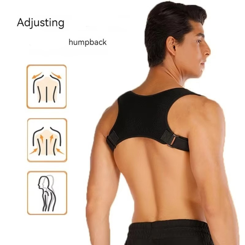 Adjustable Posture Corrector Back Shoulder Support Correct Brace Belt Men Women