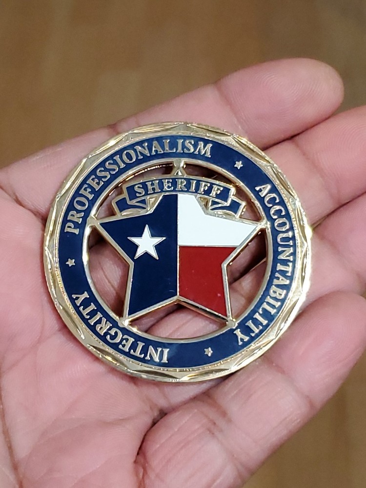 Dallas County Sheriff Texas Challenge Coin