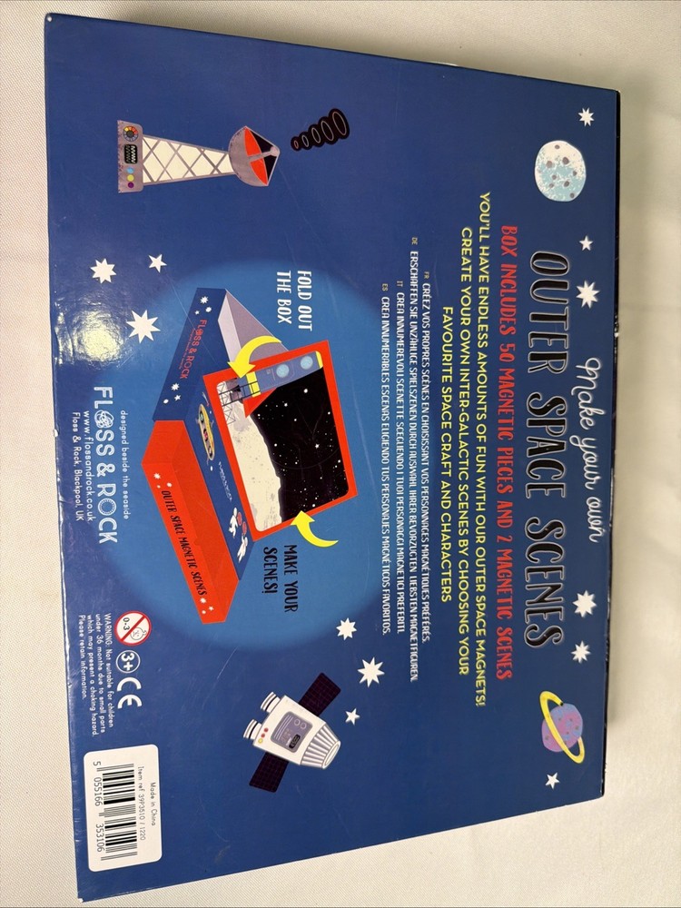 Floss & Rock Magnetic Scenes Playset - Outer Space