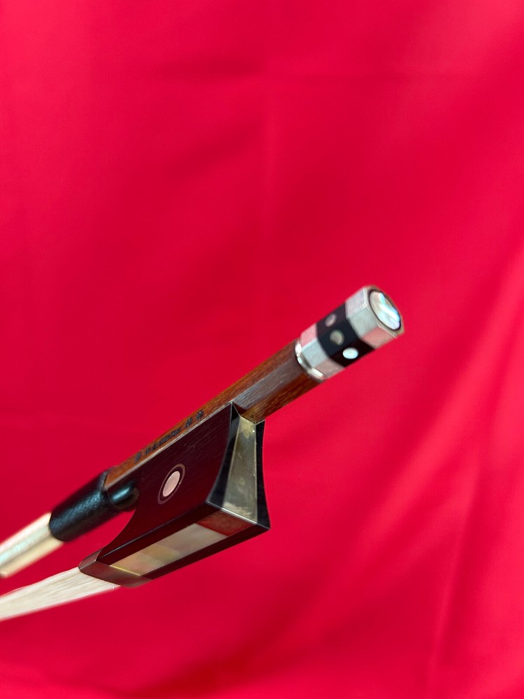 *W. E. DORFLER** Pernambuco Violin Bow Silver Mount 4/4 Size
