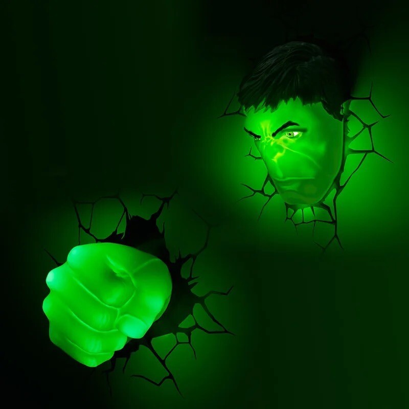 1 Marvel 3D LED Wall Lamp