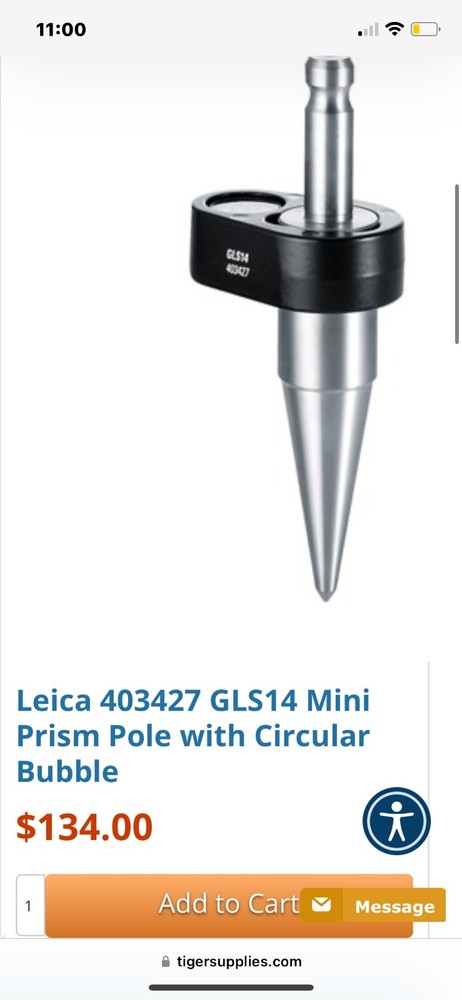 surveying equipment used