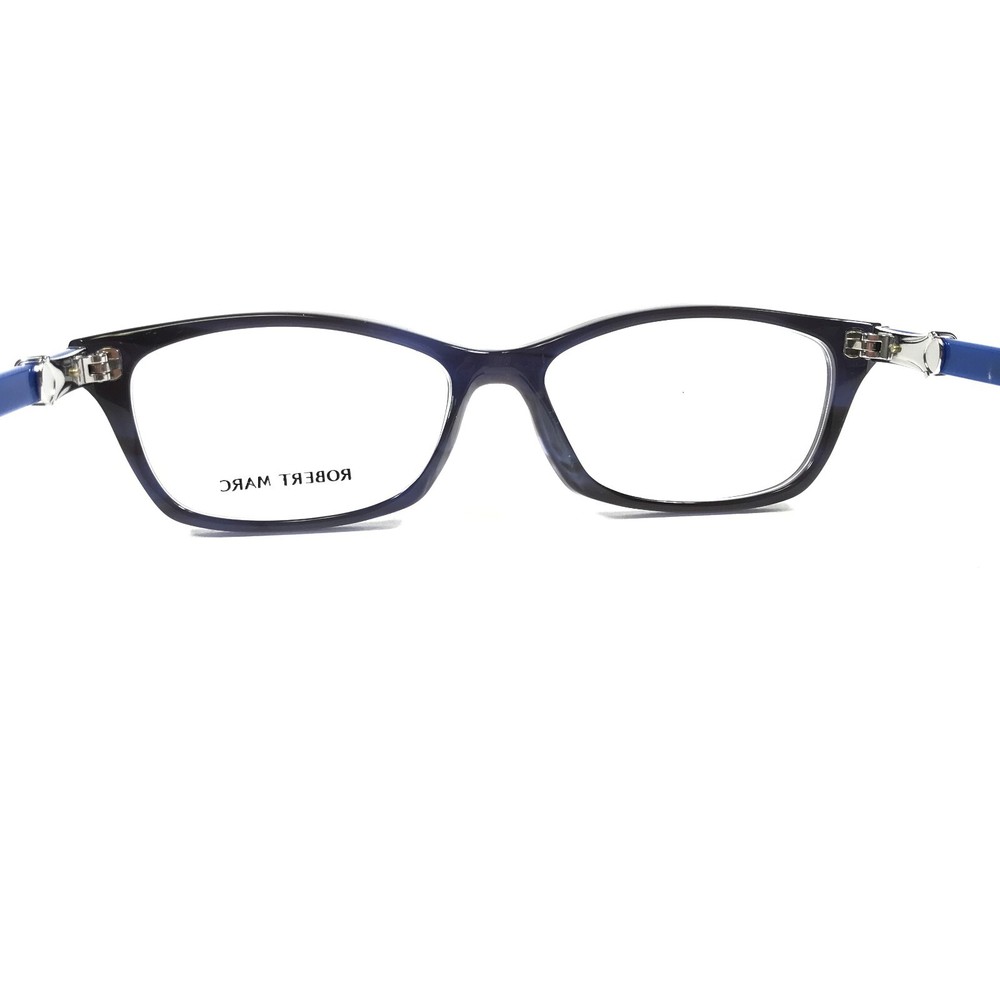 without tags Robert Marc Eyeglasses Frames 810-222 Blue Tortoise Rectangular 50-