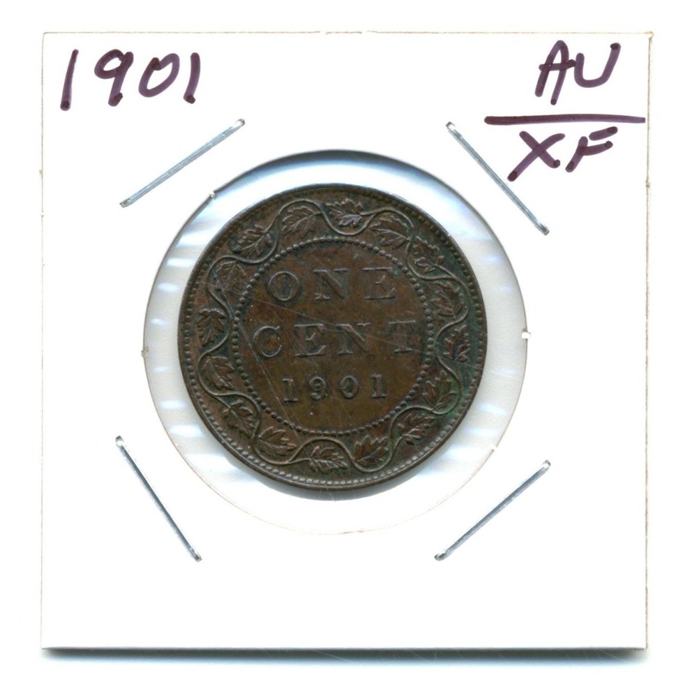 Canada. Large Cent. 1901 Extra Fine