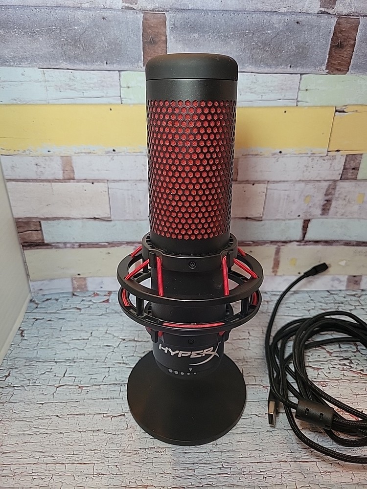 HyperX Solocast Gaming Microphone with USB Condenser Stream