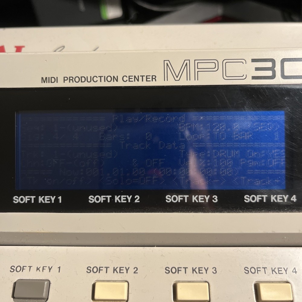 Akai MPC3000 Rhythm Machine Sampler Sequencer Vintage Japan