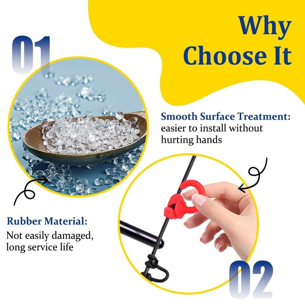 Monkey Tail Silencer Package, Bow String Stabilizer, Compound Bow String Sile...