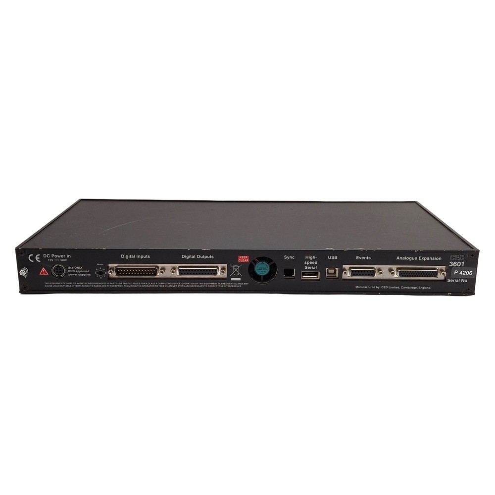 CED Power1401 mk II Data Acquisition Interface, 16-Channel, 16-bit, BNC, 12VDC