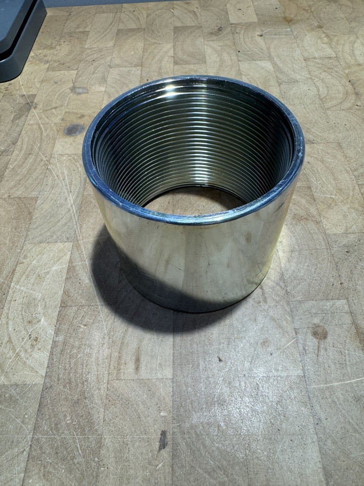 1 Pc. 3" Galvanized Coupling for Rigid & IMC Conduits - NEW