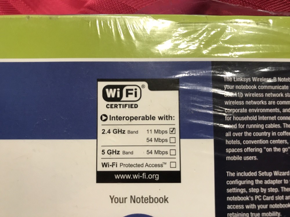 Cisco Linksys WPC11 v. 4 Wireless-B Notebook Adapter