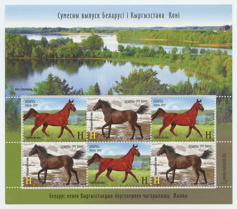 Belarus 2017. Horses. Mini Sheet. MNH **