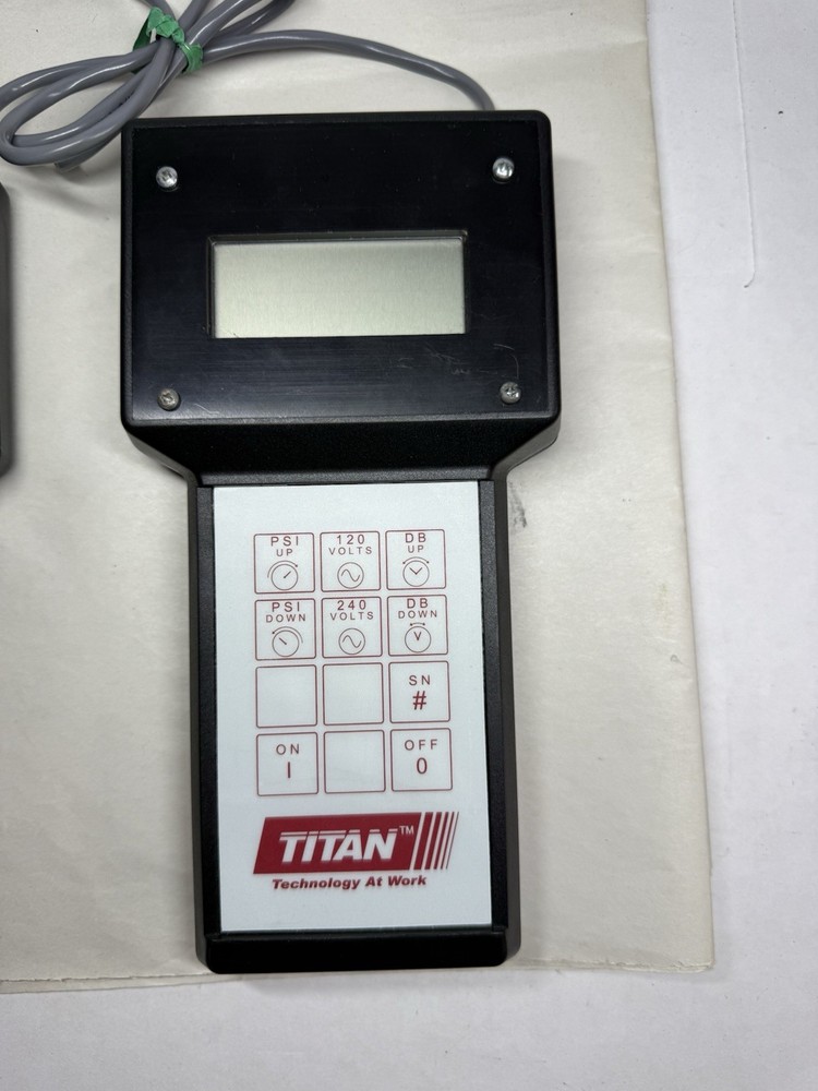 (Read Desc.) TITAN HANDHELD PROGRAMMER KIT FOR ix AIRLESS SPRAYERS UNTESTED