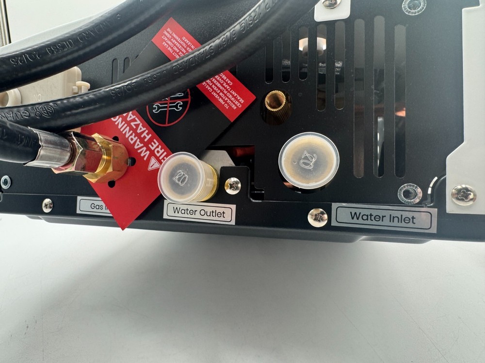 Camplux AY132 White Classic Tankless Instant Portable Propane Water Heater