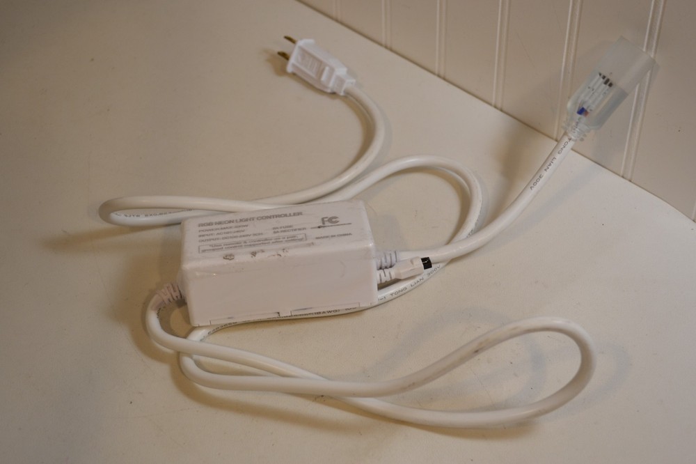 RGB Neon Light Controller Power Max 400W Power Cord