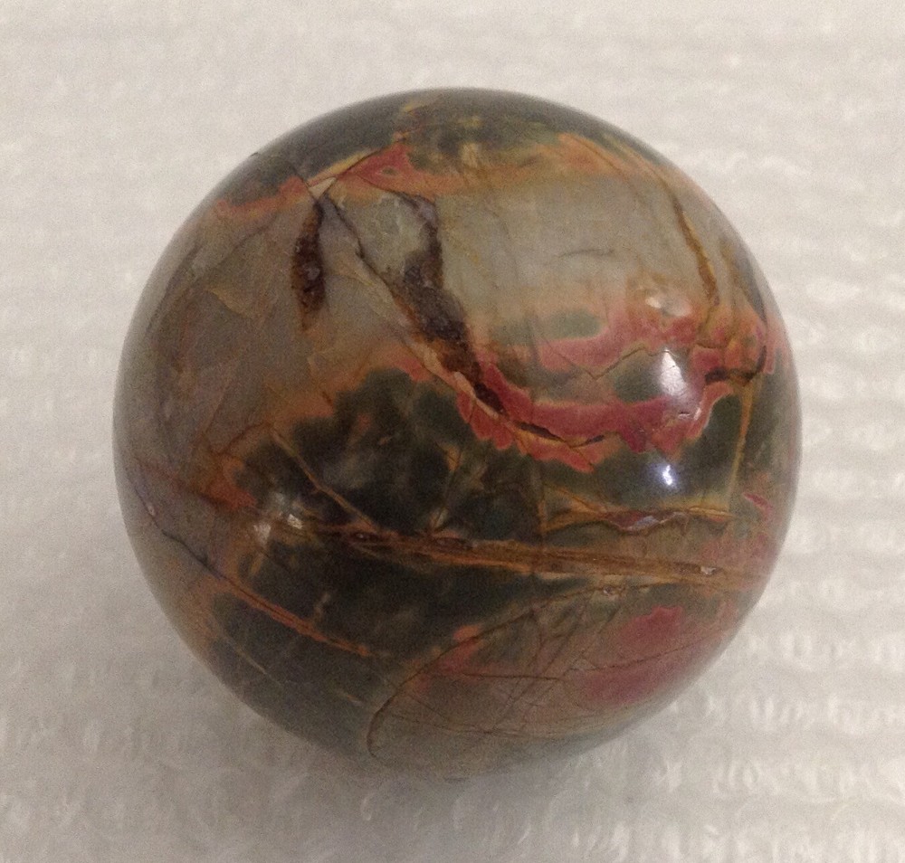 Stone Mineral Sphere Marble 3.25"