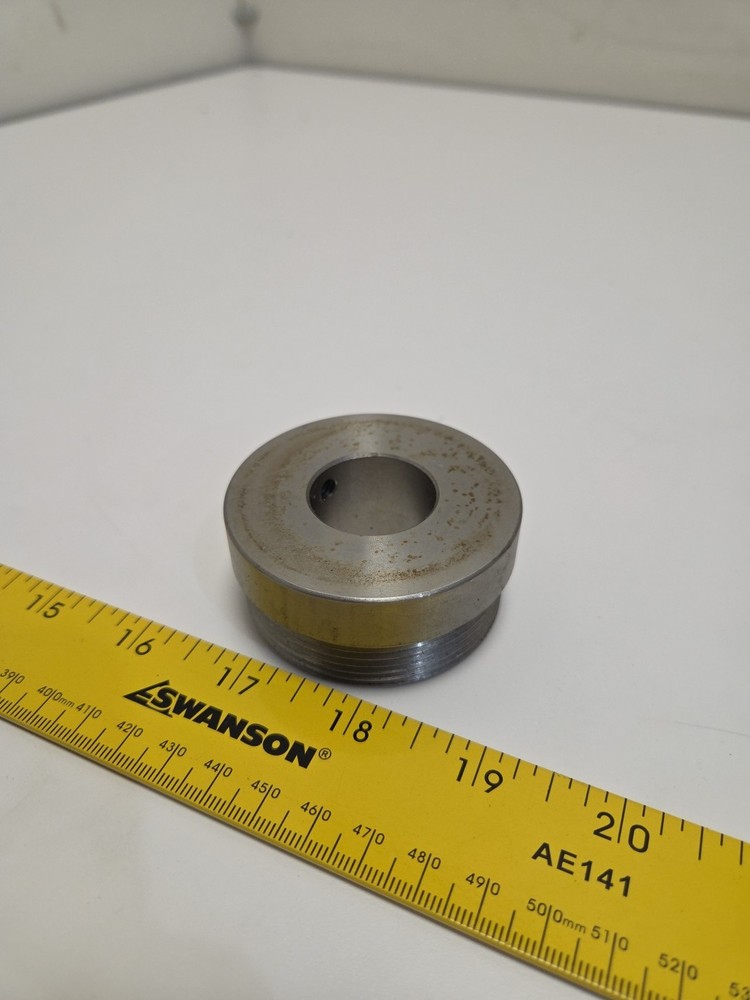 Binks 41-2228 SS Adapter 5 & 55 G (Missing Set Screw)