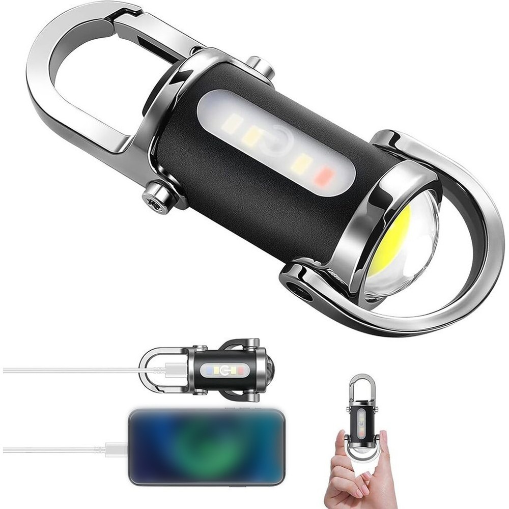 Keychain Flashlight With Function For Day Trips And Adventures New