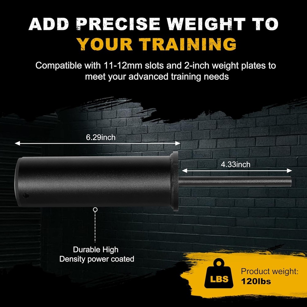 EVERYMATE Universal Weight Stack Pin for Gym Machines