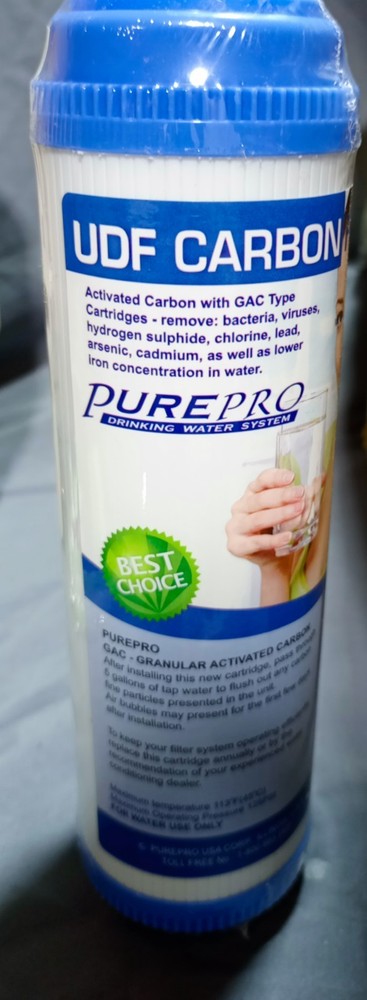 Case Of 20 Purepro UDF Carbon Filter Cartridges