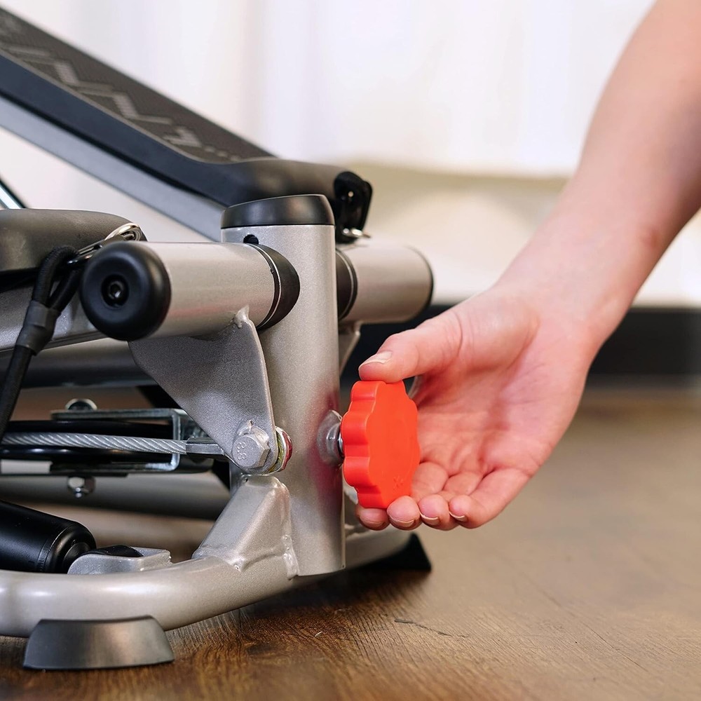 Versatile 2-in-1 Stepper Machine - Adjustable Resistance & User-Friendly Design