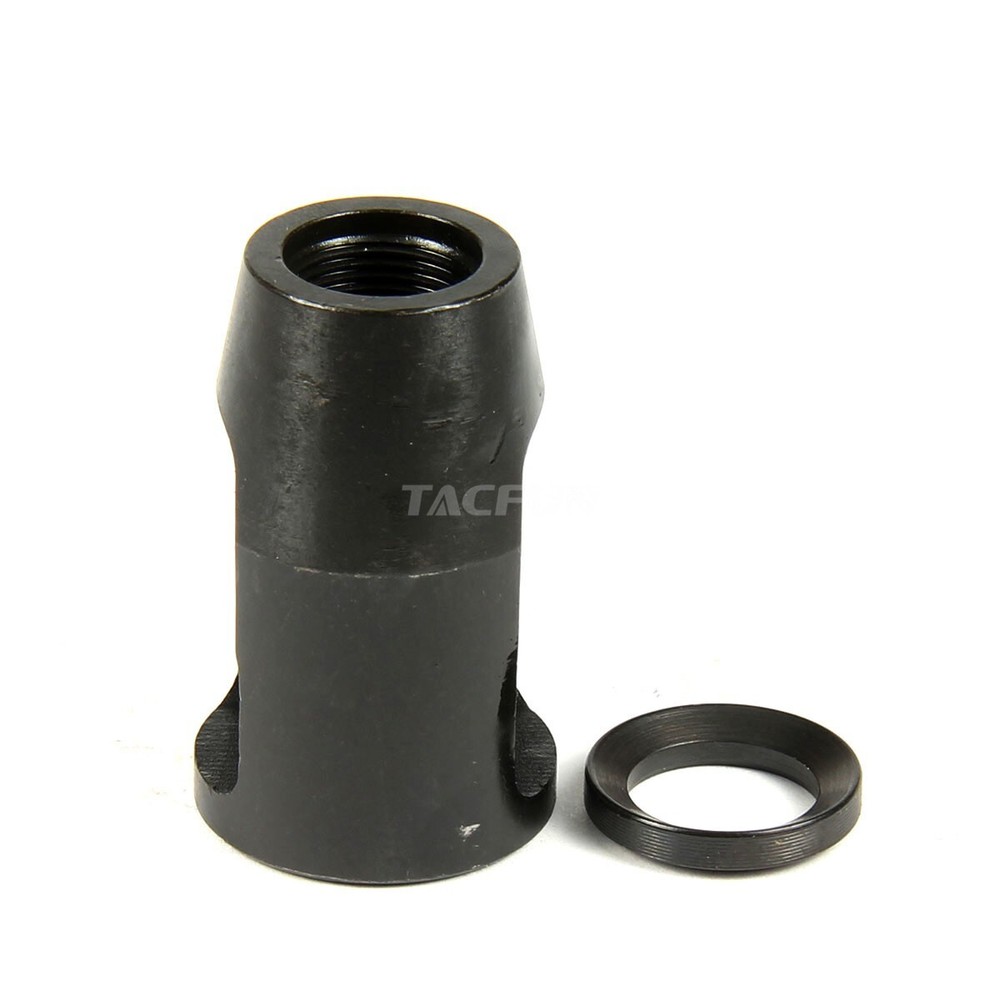 Compact Short Muzzle Brake 1S-P Type 1/2x36 TPI for 9MM
