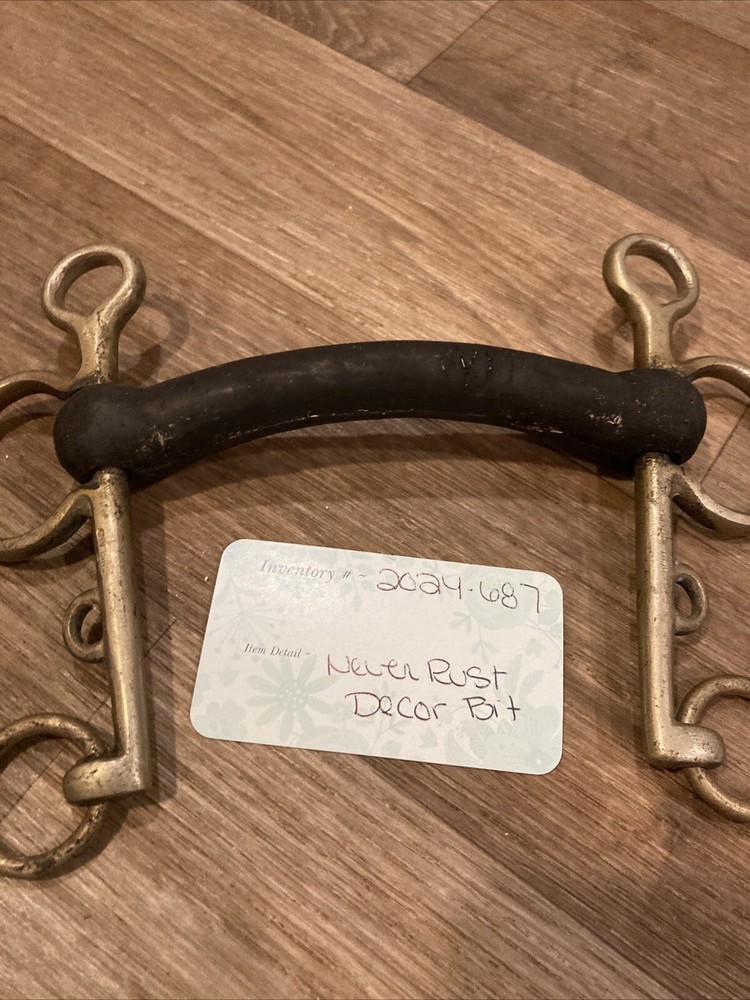 Never Rust Rubber Mullen Mouth Pelham *Decor Only