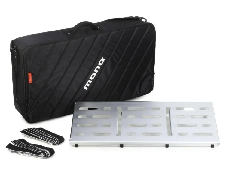 MONO Pedalboard Large with Pro Accessory Case 2.0 - Silver