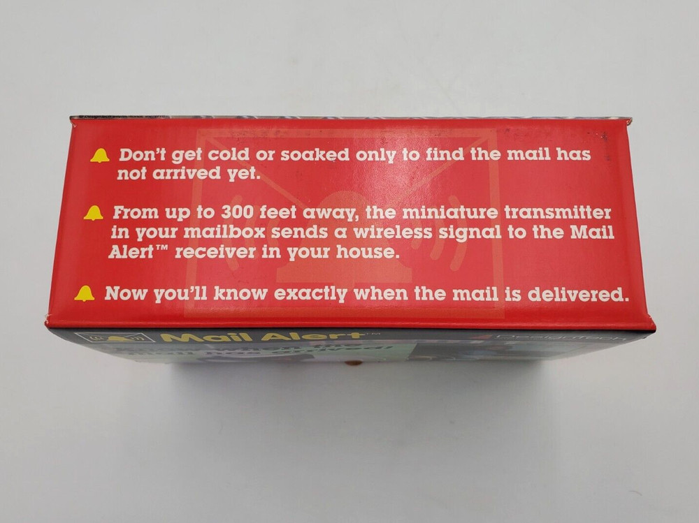 DesignTech Mail Alert Know When The Mail Has Arrived Model No. 30055 New