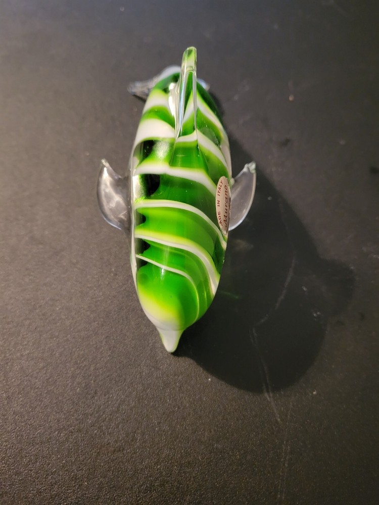 murano glass dolphin
