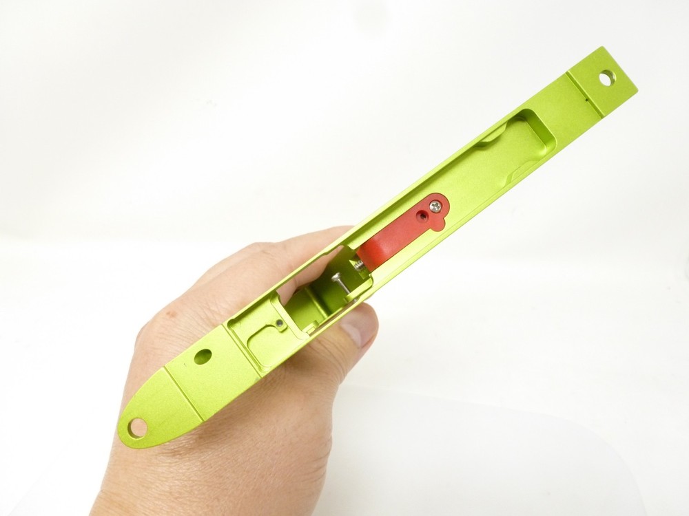 NEW MACDEV CLONE 5 / 5S TRIGGER FRAME w/ TRIGGER ON/OFF BUTTON PAD LIME GREEN