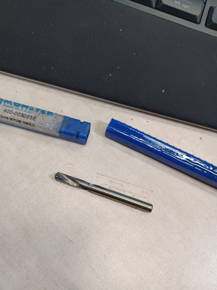 Drill Monster 400-003065E 3/16 Stub Drill 2Flute