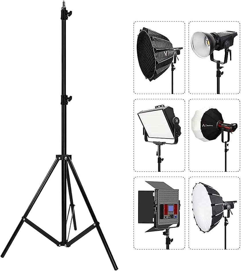 Professional Adjustable Light Stand 2.8m - Perfect for Studio & On-Site Use