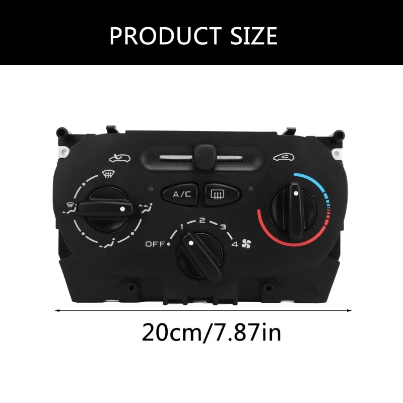 Heater Control Panel for 206 207 Manual Gear Control Panel Regulator 9624695377