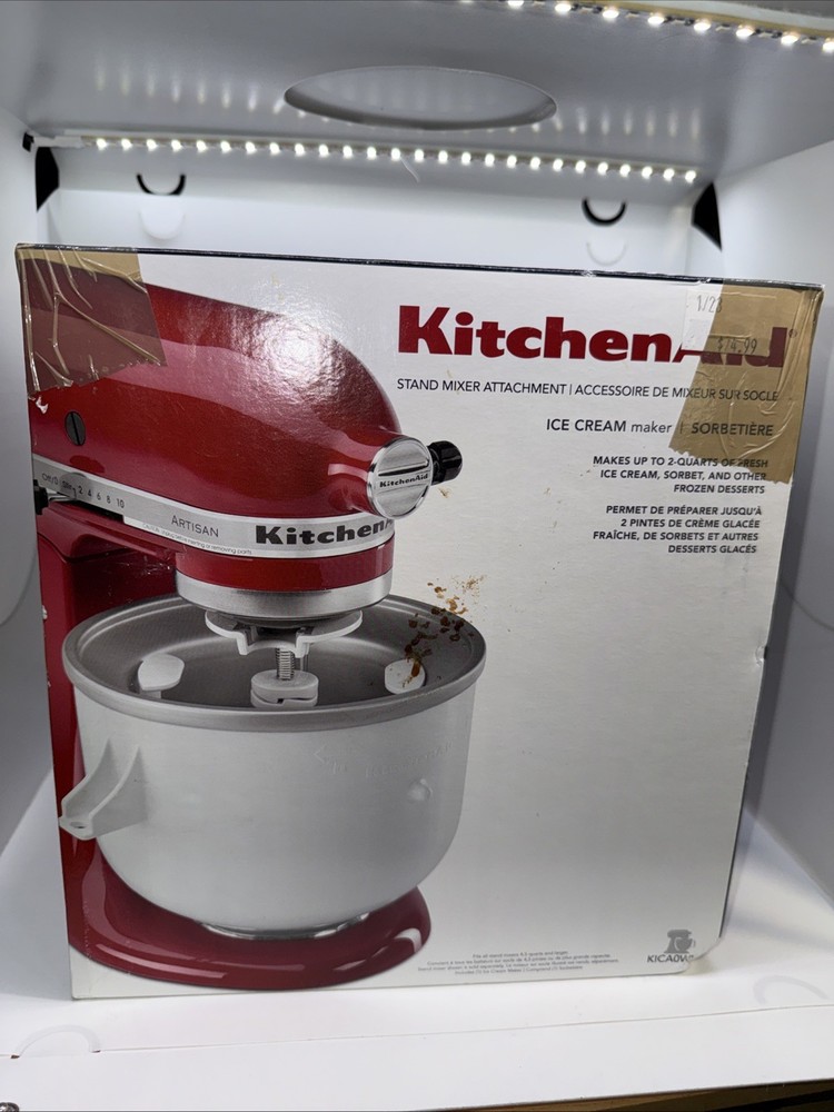 KitchenAid ICE CREAM MAKER Stand Mixer Attachment