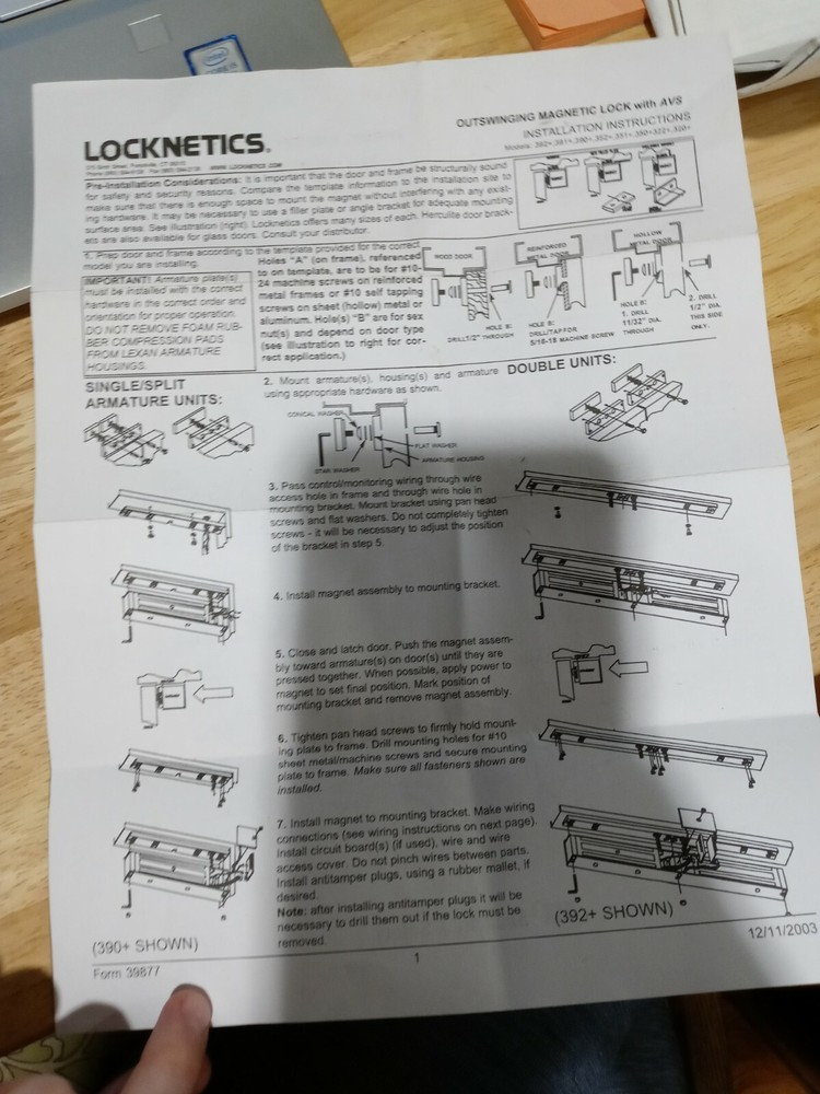 Locknetics Power Supply 553-SCR2 24VDC 2 Station 2