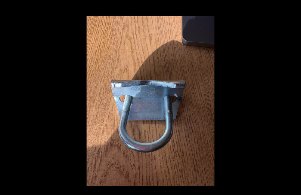 right angle clamp B422-1 ZN Boxes of 25