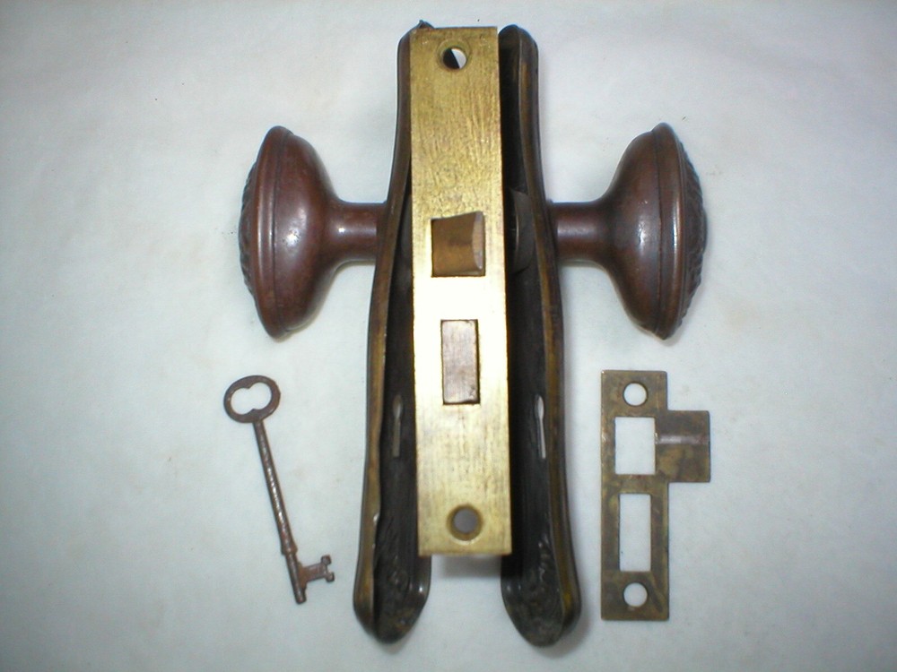 Antique Victorian Era Door Hardware