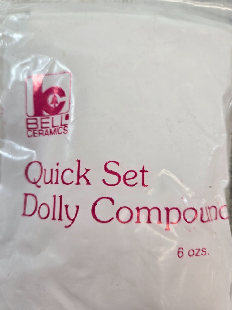 Bell Ceramics Quick Set Dolly Compound For Eyes and S Hooks