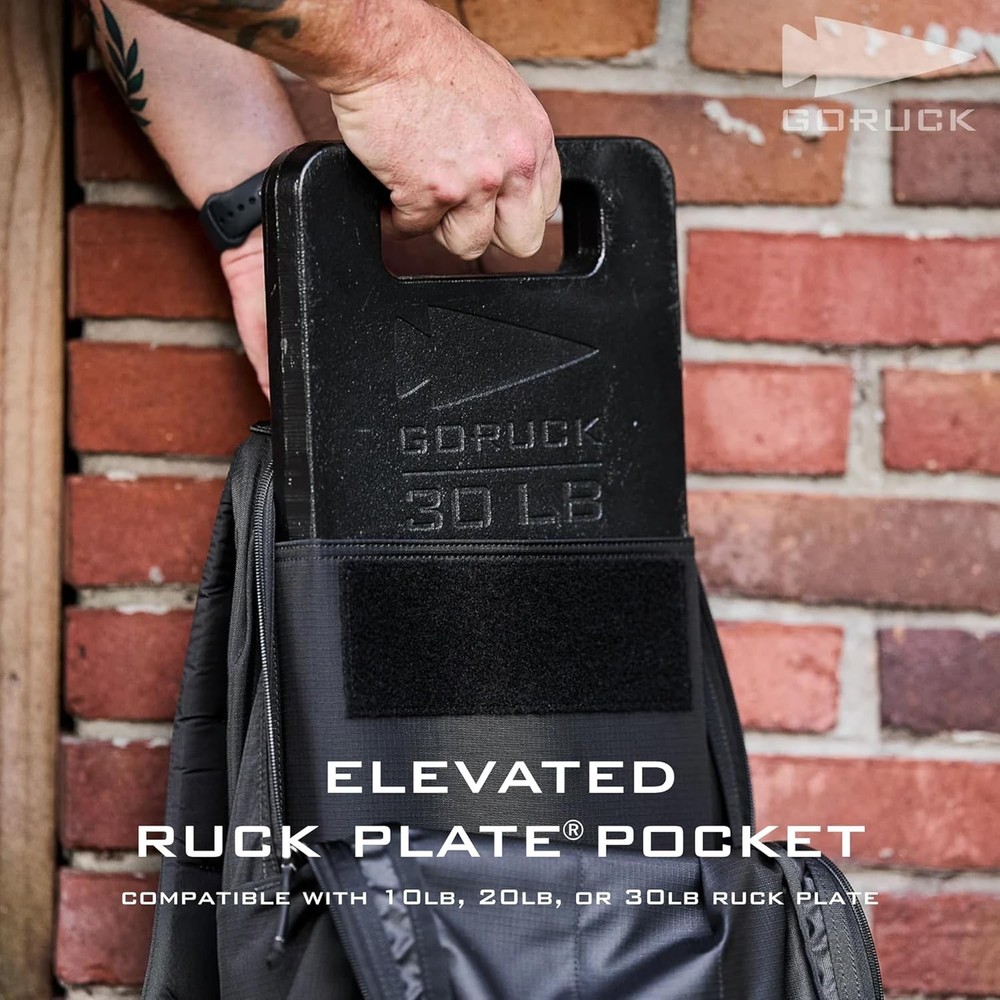 GORUCK Basic Rucker 17L Backpack, Black, Durable Rucksack & MOLLE Daypack🔥New🔥