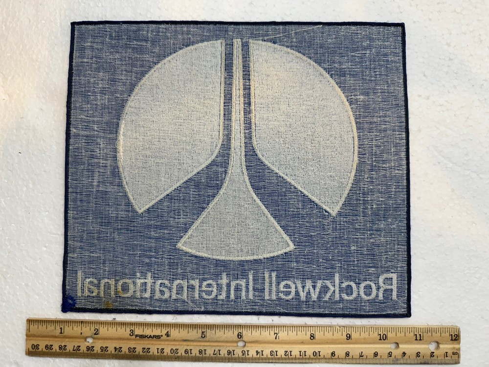 Vintage- Large Rockwell International Patch