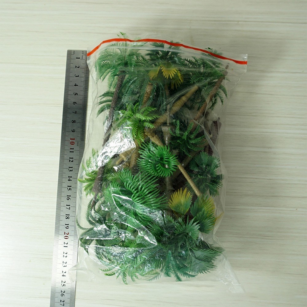 Practical Model Trees Palm 30pcs Coconut Palm DIY Layout Mixed Plastic