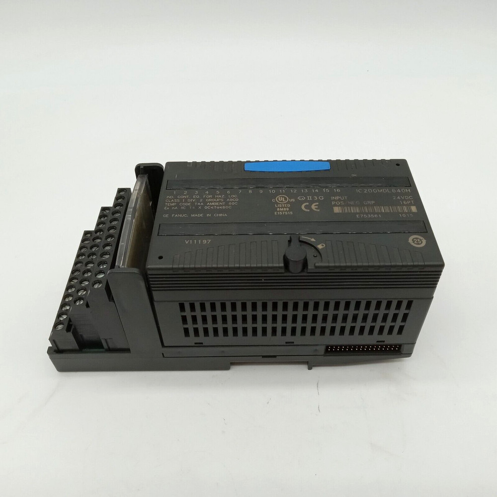 GE IC200MDL640H Input Module IC200MDL640H