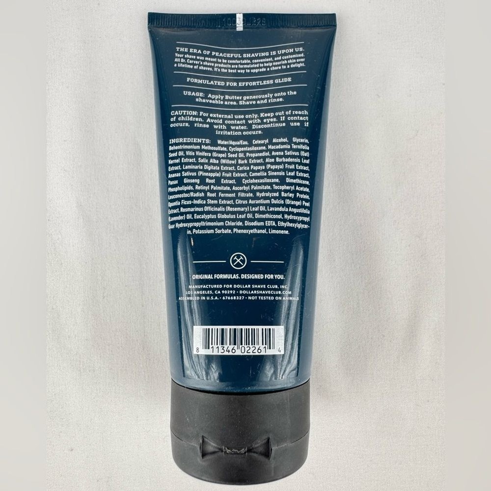 NWT Dr Carver’s Shave Butter 6 Oz