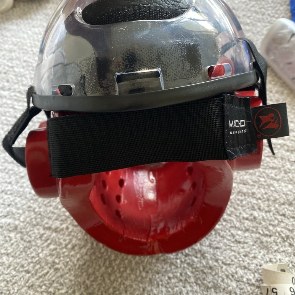 ATA Sparring Helmet, Face Shield, Macho Martial Arts