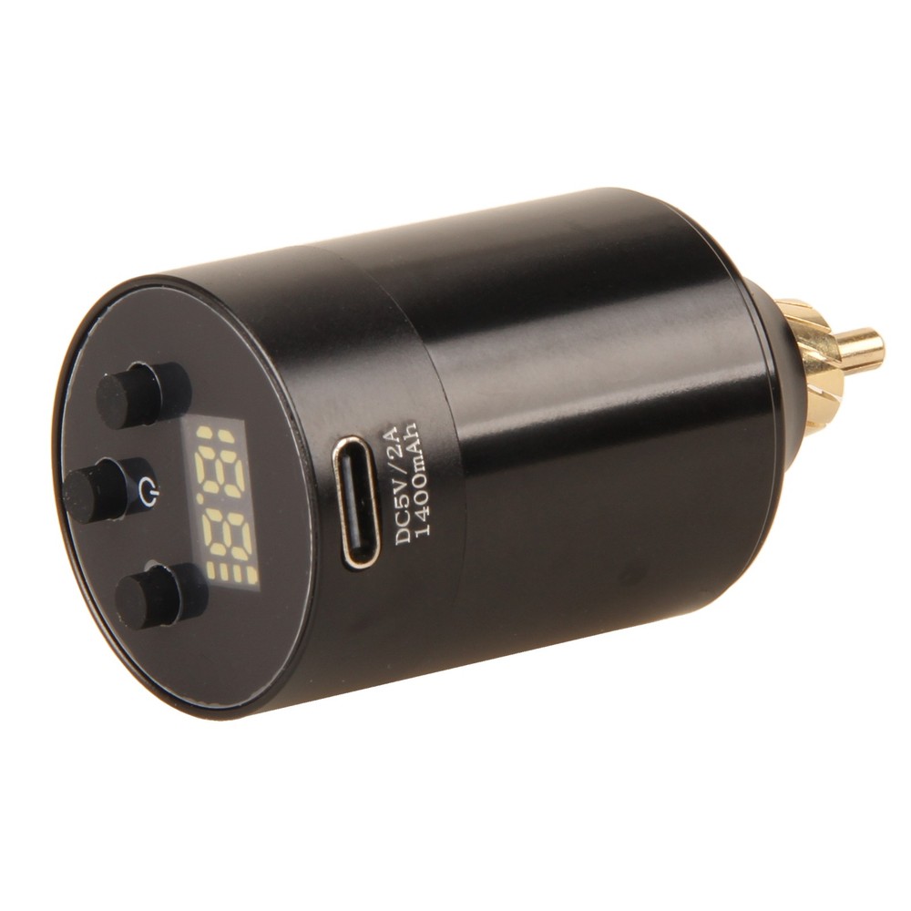 Tattoo Machine Pen Rechargeable Battery Strap Charging Cable Voltage Controller